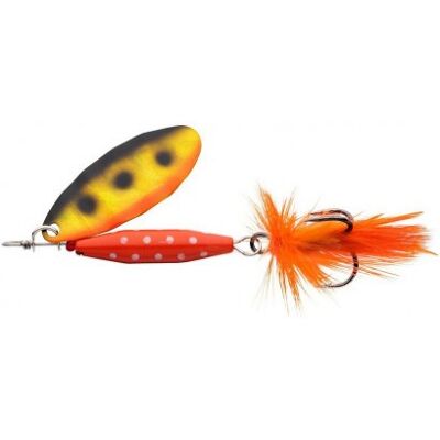 Abu Garcia Reflex Röd Spinnare 12g (Färg: Orange Copper Holo) Abu Garcia Reflex Röd Spinnare 12g (Färg: Orange Copper Holo)