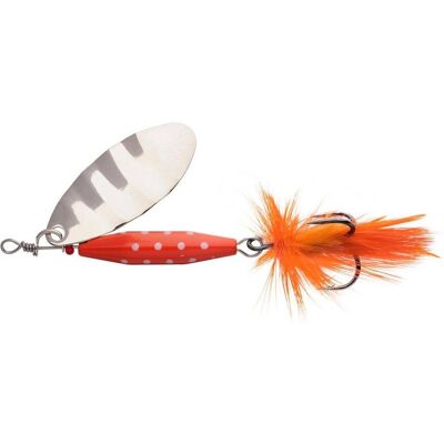 Abu Garcia Reflex Röd Spinnare 18g (Färg: Silver) Abu Garcia Reflex Röd Spinnare 18g (Färg: Silver)