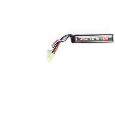 ASG Batteri Airsoft Typ Stång 7,4V 1300mAh ASG Batteri Airsoft Typ Stång 7,4V 1300mAh