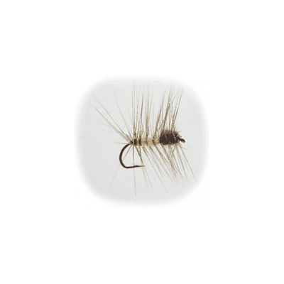 Wiggler Hurricane Fly Torrfluga - Super Puppan Brun Gul #10 Wiggler Hurricane Fly Torrfluga - Super Puppan Brun Gul #10
