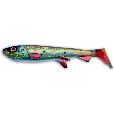 Wolfcreek Lures Wolfcreek Shad 15 cm 30Gram (Färg: #C085 Motoroil Trout) Wolfcreek Lures Wolfcreek Shad 15 cm 30Gram (Färg: #C085 Motoroil Trout)