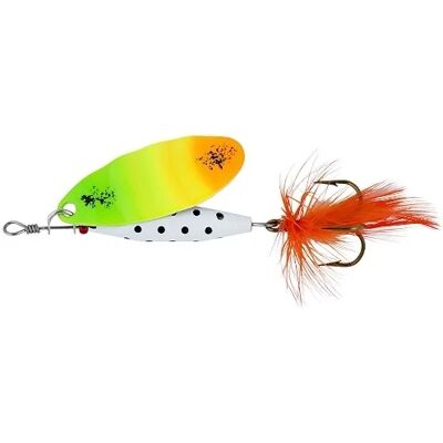 Abu Garcia Reflex Vit Spinnare 7g (Färg: Firetiger) Abu Garcia Reflex Vit Spinnare 7g (Färg: Firetiger)