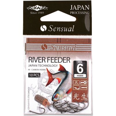 Mikado River Feeder 10 Pack (Storlek: 16) Mikado River Feeder 10 Pack (Storlek: 16)