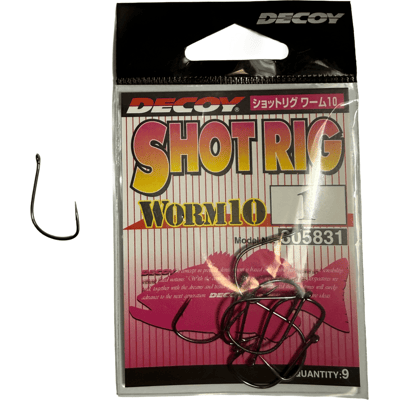Decoy Worm10 Shot Rig (Storlek: 1) Decoy Worm10 Shot Rig (Storlek: 1)
