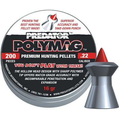 JSB Match Diabolo JSB Predator Polymag 5,5mm 1,030g - 200st JSB Match Diabolo JSB Predator Polymag 5,5mm 1,030g - 200st
