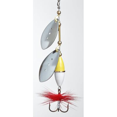Myran Dubbel Spinnare Wipp (Färg: Silver, Vikt: 9g) Myran Dubbel Spinnare Wipp (Färg: Silver, Vikt: 9g)