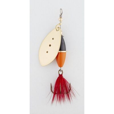 Myran Spinnare Wipp 20g (Färg: Guld - Svart/Orange) Myran Spinnare Wipp 20g (Färg: Guld - Svart/Orange)
