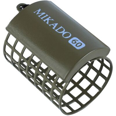 Mikado Feeder - Rund 32x37mm - Green (Vikt: 15G) Mikado Feeder - Rund 32x37mm - Green (Vikt: 15G)