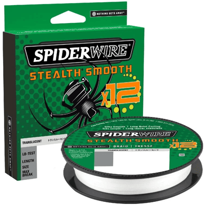SPIDERWIRE Stealth Smooth 12 Braid - Fiskelina SPIDERWIRE Stealth Smooth 12 Braid - Fiskelina