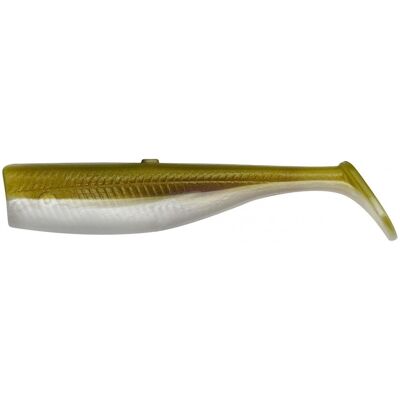 Savage Gear Savage Minnow Tail 8cm 6g 5st (Färg: Green Silver) Savage Gear Savage Minnow Tail 8cm 6g 5st (Färg: Green Silver)