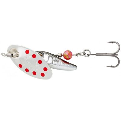 Savage Gear Sticklebait Spinnare 3 9,1g (Färg: Dirty Silver Red) Savage Gear Sticklebait Spinnare 3 9,1g (Färg: Dirty Silver Red)