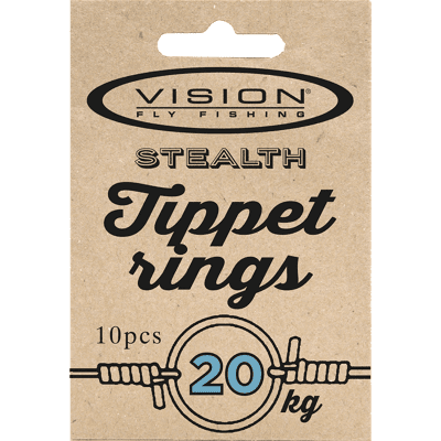 Vision Fly Fishing Vision Tippet Rings (Model: Big 20kg) Vision Fly Fishing Vision Tippet Rings (Model: Big 20kg)