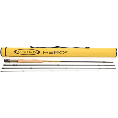 Vision Fly Fishing Vision Trout Hero² Enhands Flugspön 4-Delade (Längd & Klass: 9´#5) Vision Fly Fishing Vision Trout Hero² Enhands Flugspön 4-Delade (Längd & Klass: 9´#5)