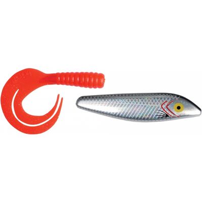 Wiggler Vicke Pike Tail 40cm 80g (Färg: Silverprisma Svart / Röd Glitter) Wiggler Vicke Pike Tail 40cm 80g (Färg: Silverprisma Svart / Röd Glitter)