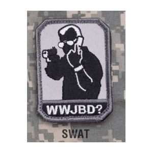 MSM - Mil-Spec Monkey MSM Patch - WWJBD? (Färg: SWAT)