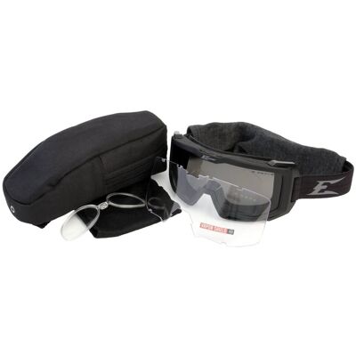 Edge Blizzard - Black Goggle / Clear & G-15 Vapor Shield Edge Blizzard - Black Goggle / Clear & G-15 Vapor Shield