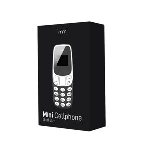 No name Mini Telefon / Mobiltelefon Med Dual-sim Svart