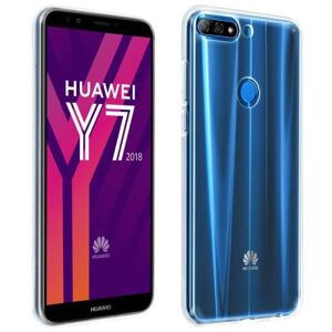 AVIZAR Huawei Y7 2018 Och Honor 7c Silicone Soft Gel Ultratunt Genomskinligt Fodral