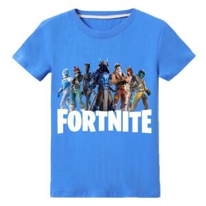 Trade Max T Shirt Med Fortnite Tryck Blå Fäger Storlekar 130-150 För Barn Blue Blå 150