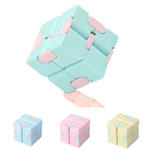 Best Trade Fidget Toys Infinity Cube Antistress Blue Blå