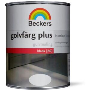 Beckers Golvfärg, Plus Blank, 1l, Vit, Färg & Tapeter