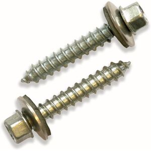 Ejot 810031 Byggskruv Fzb, För Trä, M. Gummitätning 6.5 X 75 Mm, Fzb, 100-Pack, Infästning