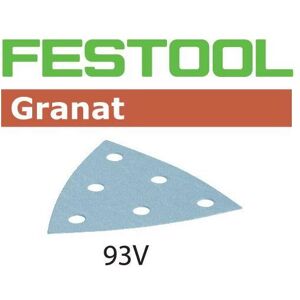 Festool Stf Gr Slippapper V93, 6-Hålat, 100-Pack P180, Kapa, Slipa & Polera