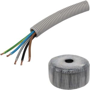 Pipelife Rq Powerflex Kabel Fördragen, 25 Mm X 50 M, 5g6 Mm², Anslutningsdon & Kablar