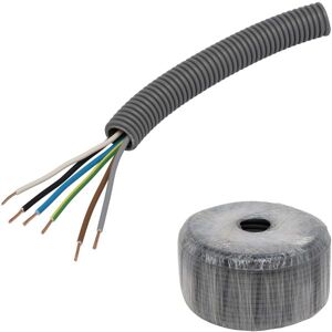 Pipelife Fq Powerflex Kabel Fördragen, Temperaturklass Ii 50 M, 6g1.5 Mm², Ytter-Ø20 Mm, Anslutningsdon & Kablar