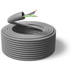 Pm Flex Eq Kabel Fördragen, 100 M 3g1.5 Mm², Ytter-Ø16 Mm, Anslutningsdon & Kablar