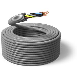 Pm Flex Eq Kabel Fördragen, 100 M, Tvinnad 5g1.5 Mm², Ytter-Ø16 Mm, Anslutningsdon & Kablar