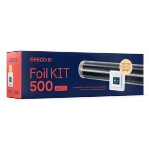 Ebeco Foil Kit 500 Golvvärmepaket För Trä & Laminat 8 M², Värme