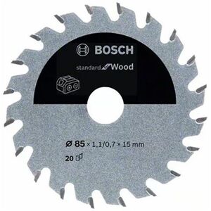 Bosch Standard For Wood Sågklinga 85×1,1×15 Mm, 20t, Såga