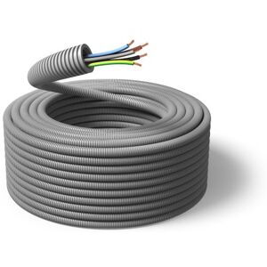 Pm Flex Fk Kabel Fördragen, 100 M 5g1.5 Mm², Ytter-Ø16 Mm, Anslutningsdon & Kablar