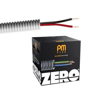 Pm Flex Rqub Zero Kabel Fördragen, 100 M, 2x0,75 Mm², Anslutningsdon & Kablar