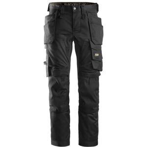 Snickers Workwear 6241 Allroundwork Arbetsbyxa Svart, Stretch Svart, Arbetskläder