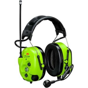 3M Peltor Ws Litecom Iii Hörselskydd Med Hjässbygel, Bluetooth, Hi-Viz, Hörselskydd