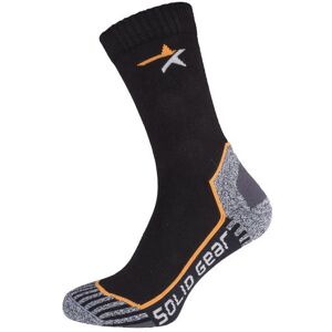 Solid Gear Active Sock Strumpa Svart, 3-Pack 43-46, Arbetskläder