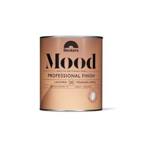 Beckers Lackfärg, Mood Pro Finish 05 Helmatt, 0.75l, Valfri Kulör, Färg & Tapeter