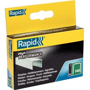 Rapid Nr 140 Bredtrådsklammer Stål 2000-Pack 10 Mm, Infästning