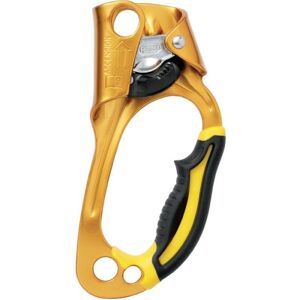 Petzl Ascension Pro Repklämma Höger Svart/gul, Fallskydd