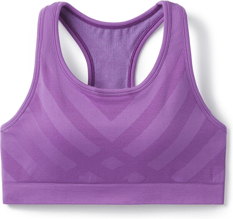 Smartwool Seamless Racerback Bra Women desert orchid XS 2020 Sport BH