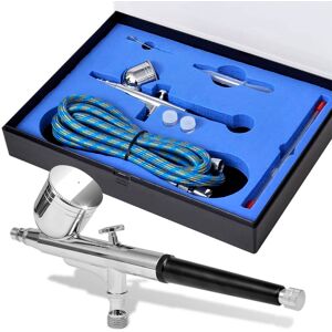 vidaXL Airbrush Set 0,2 / 0,3 / 0,5 mm munstycken