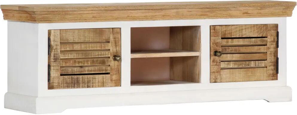 vidaXL TV-bänk 118x30x40 cm massivt mangoträ vidaXL TV-bänk 118x30x40 cm massivt mangoträ