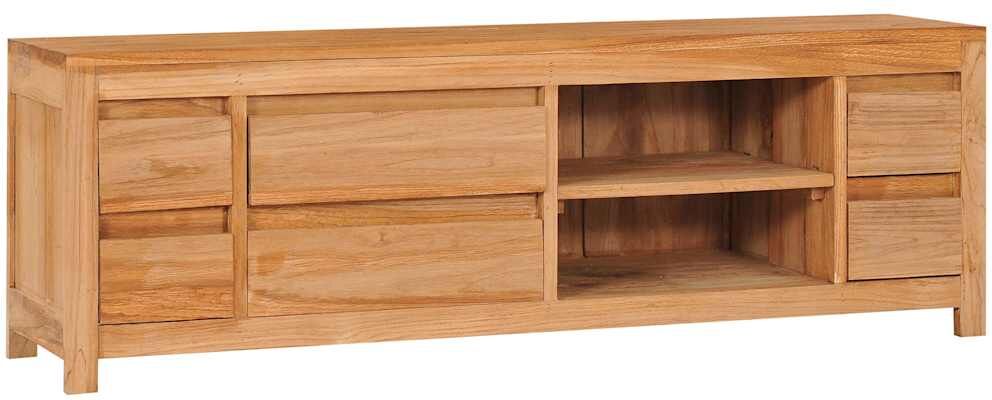 vidaXL TV-bänk 120x30x40 cm massiv teak vidaXL TV-bänk 120x30x40 cm massiv teak