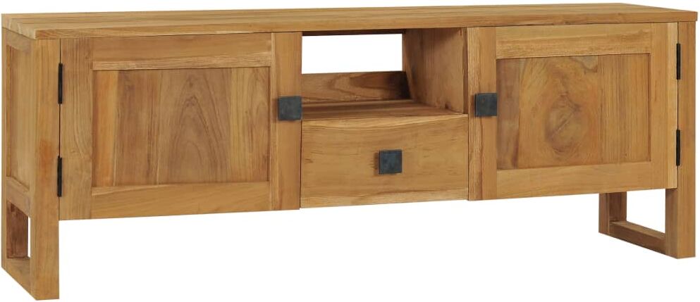 vidaXL TV-bänk 120x32x45 cm massiv teak vidaXL TV-bänk 120x32x45 cm massiv teak