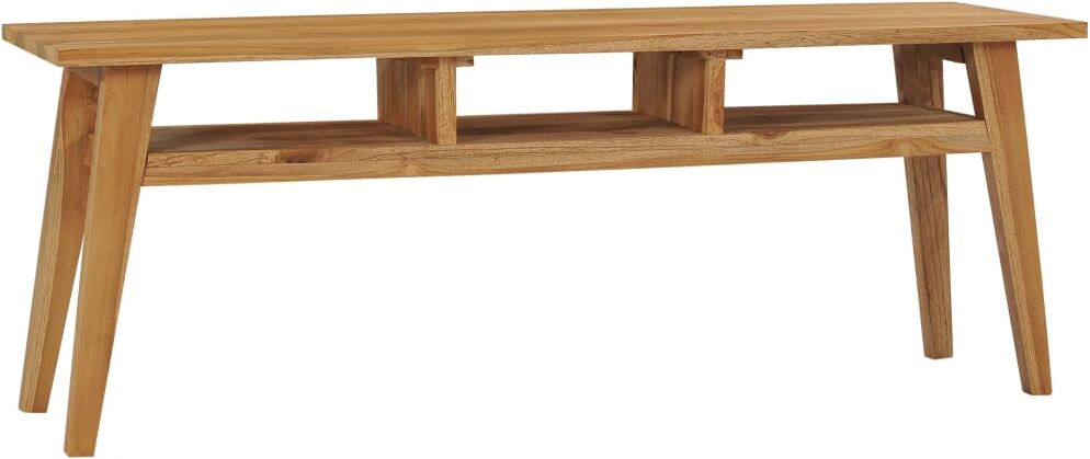 vidaXL TV-bänk 120x35x45 cm massivt teakträ vidaXL TV-bänk 120x35x45 cm massivt teakträ