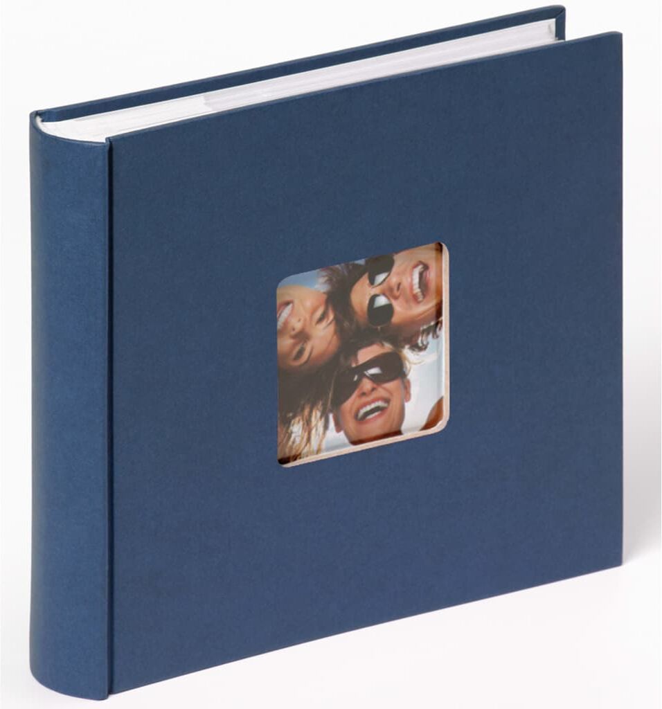 Walther Design Fotoalbum Fun Memo 10x15cm cm blå 200 foton Walther Design Fotoalbum Fun Memo 10x15cm cm blå 200 foton