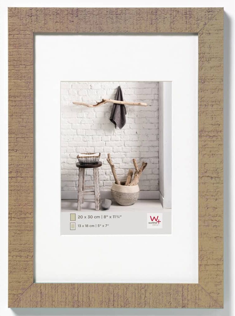 Walther Design Fotoram Home 30x40 cm brun Walther Design Fotoram Home 30x40 cm brun