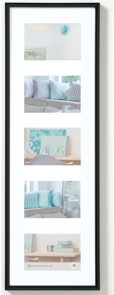Walther Design Fotoram New Lifestyle 5x10x15 cm svart Walther Design Fotoram New Lifestyle 5x10x15 cm svart